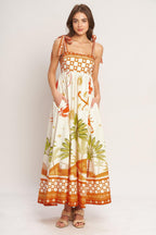 PALM COAST DREAM WOVEN MAXI DRESS Flying Tomato
