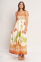 PALM COAST DREAM WOVEN MAXI DRESS Flying Tomato