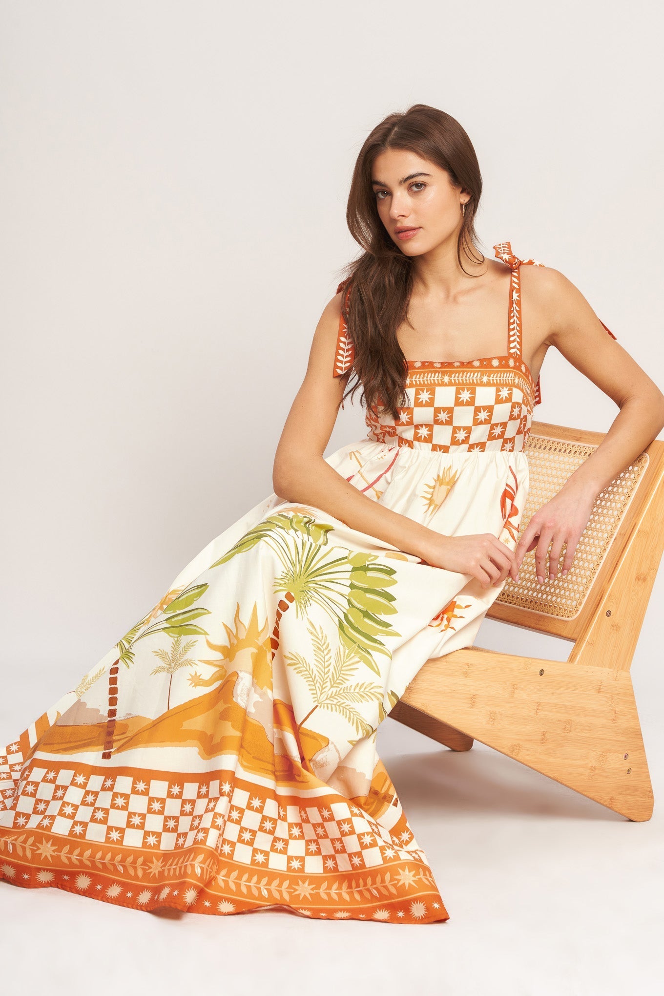 PALM COAST DREAM WOVEN MAXI DRESS Flying Tomato
