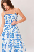 SANTORINI DREAM WOVEN MAXI DRESS Flying Tomato