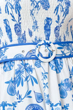 SANTORINI DREAM WOVEN MAXI DRESS Flying Tomato