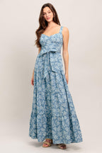 MODERN PRAIRIE BLOOM WOVEN MAXI DRESS Flying Tomato