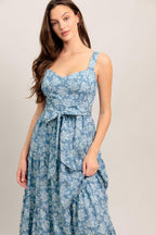 MODERN PRAIRIE BLOOM WOVEN MAXI DRESS Flying Tomato