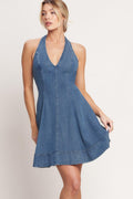 SWEET BUT BOLD TENCEL MINI DRESS Flying Tomato