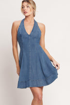 SWEET BUT BOLD TENCEL MINI DRESS Flying Tomato
