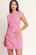 MAIN CHARACTER MOMENT TWEED MINI DRESS Flying Tomato
