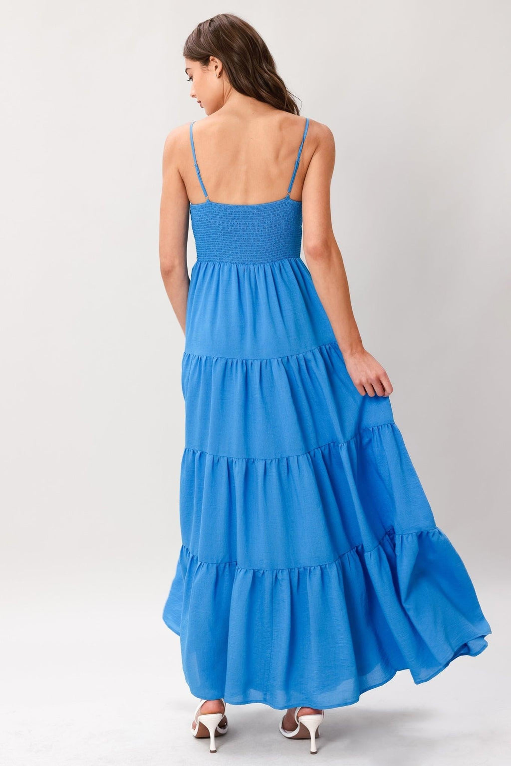 NOMAD BLOOM WOVEN MAXI DRESS Flying Tomato