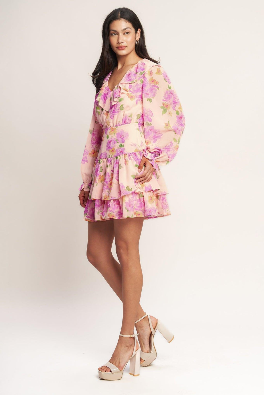 SWEET SERENDIPITY WOVEN MINI DRESS Flying Tomato