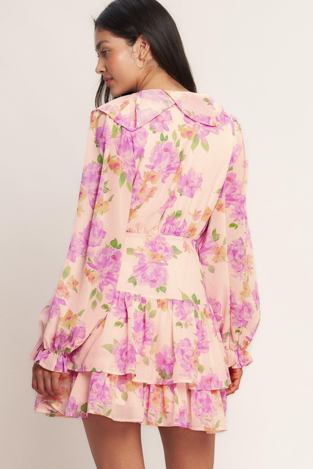 SWEET SERENDIPITY WOVEN MINI DRESS Flying Tomato