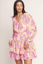 SWEET SERENDIPITY WOVEN MINI DRESS Flying Tomato