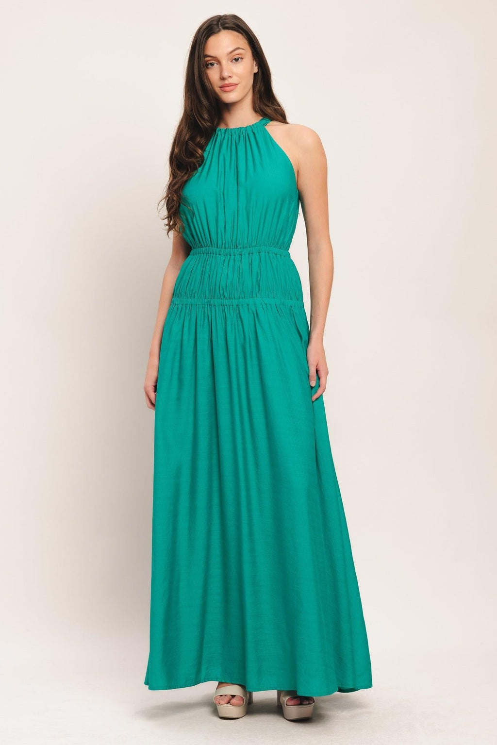 RIVER WALK WOVEN MAXI DRESS Flying Tomato