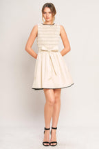 LOVELY ESCAPE WOVEN MINI DRESS Flying Tomato