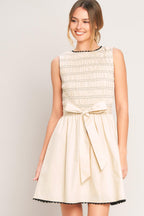 LOVELY ESCAPE WOVEN MINI DRESS Flying Tomato