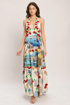 [PREORDER] ITALIAN RIVIERA DREAM WOVEN MAXI DRESS Flying Tomato
