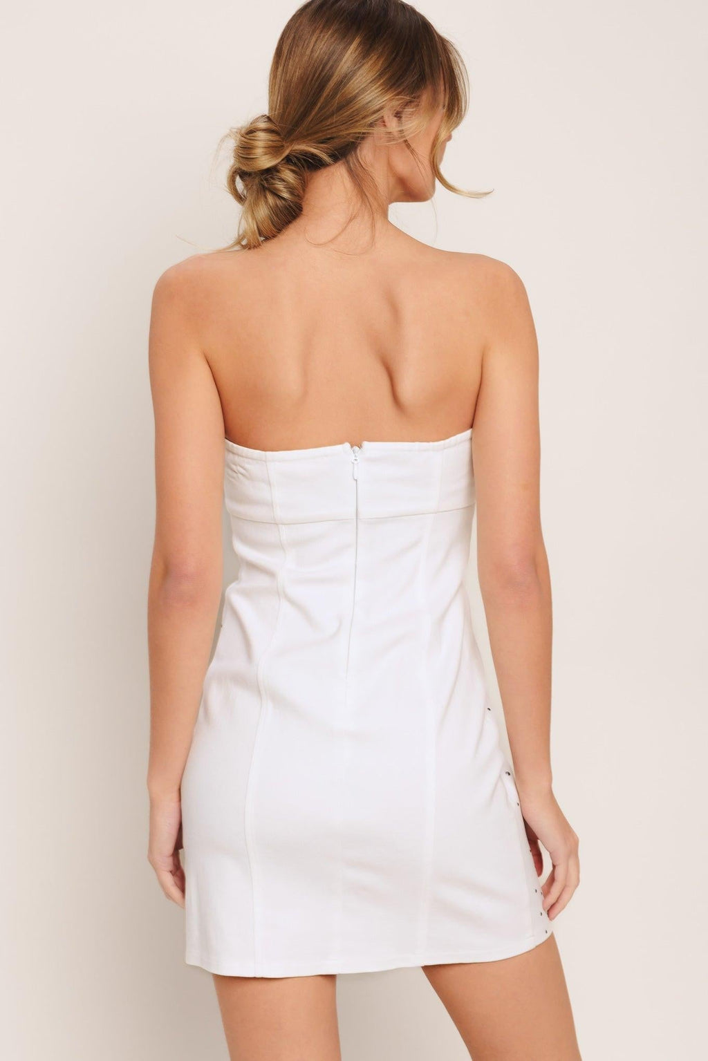 CITY TO COAST WOVEN MINI DRESS Flying Tomato