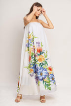 GARDEN AIR WOVEN ANKLE DRESS Flying Tomato