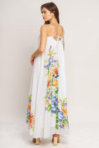 GARDEN AIR WOVEN ANKLE DRESS Flying Tomato