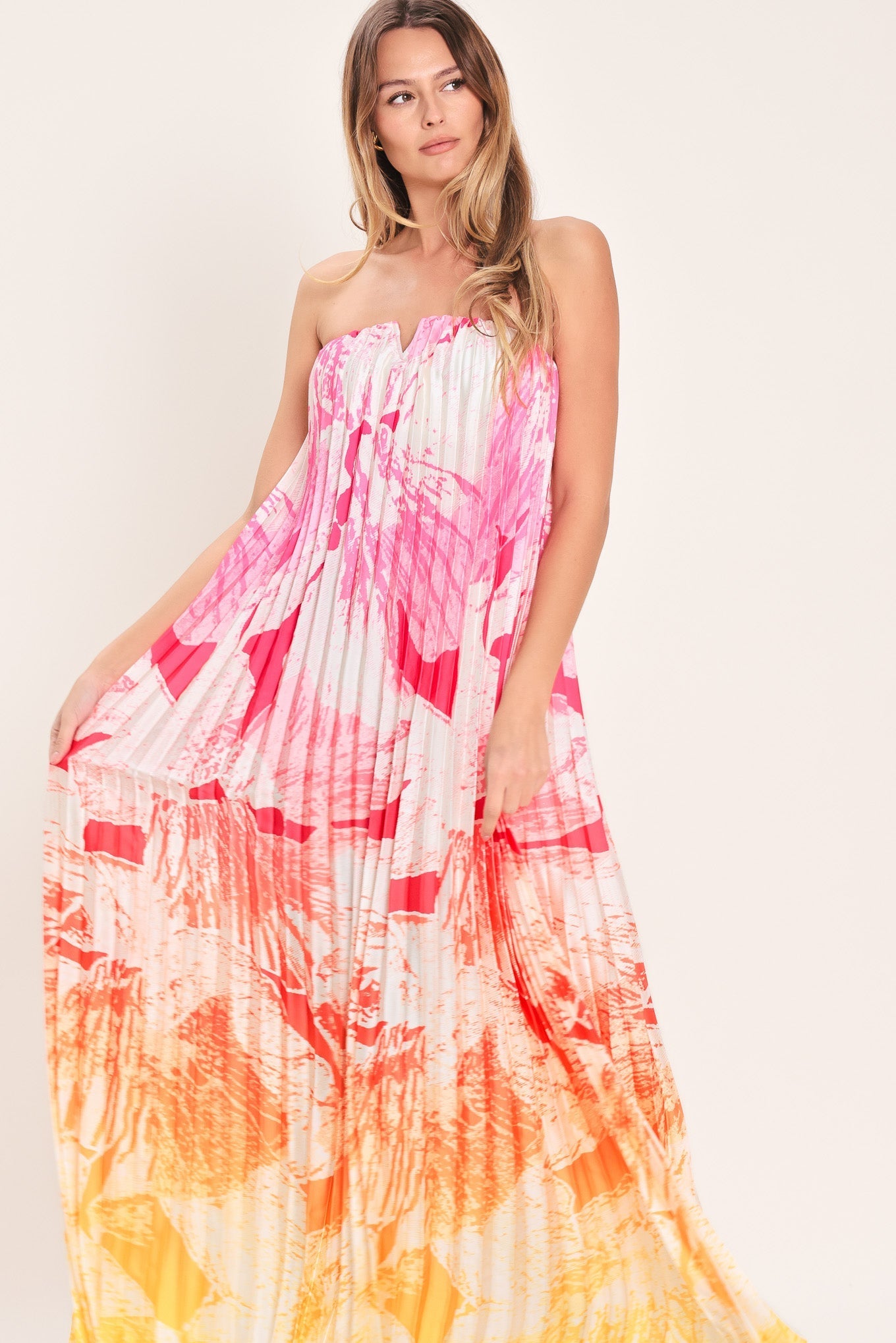 VACAY CRUSH WOVEN MAXI DRESS Flying Tomato