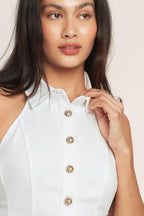 ALWAYS ADORABLE WOVEN MINI DRESS Flying Tomato