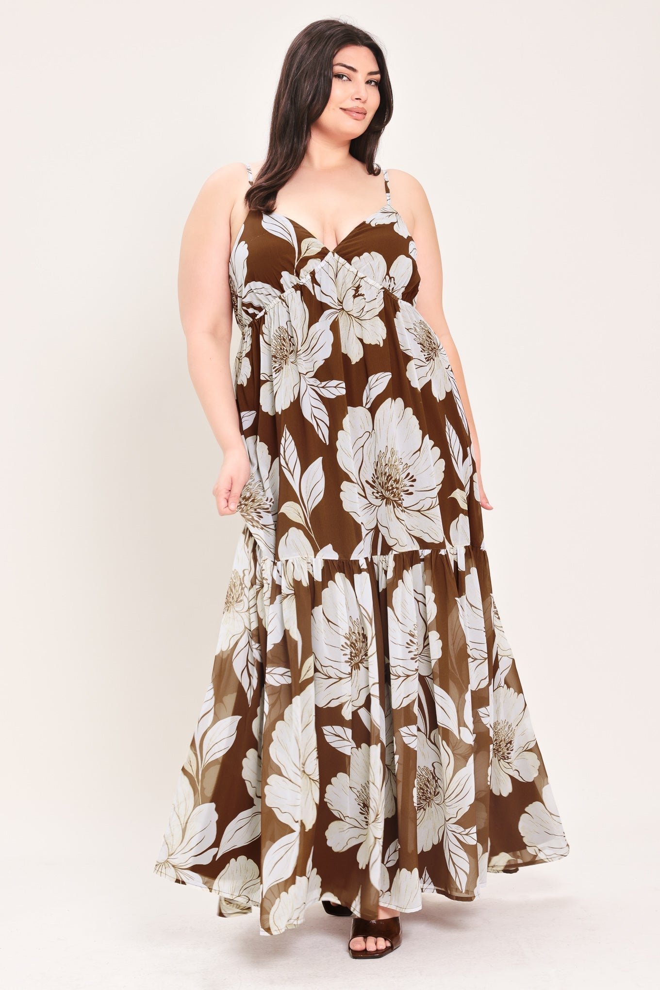 DESERT BLOOM WOVEN MAXI DRESS Flying Tomato