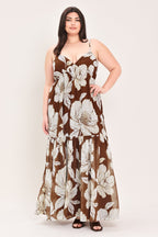 DESERT BLOOM WOVEN MAXI DRESS Flying Tomato