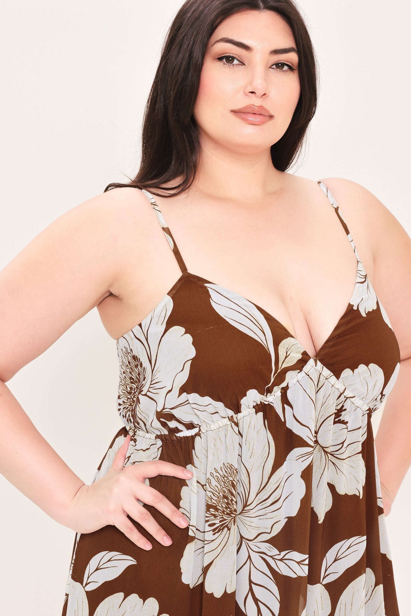 DESERT BLOOM WOVEN MAXI DRESS Flying Tomato