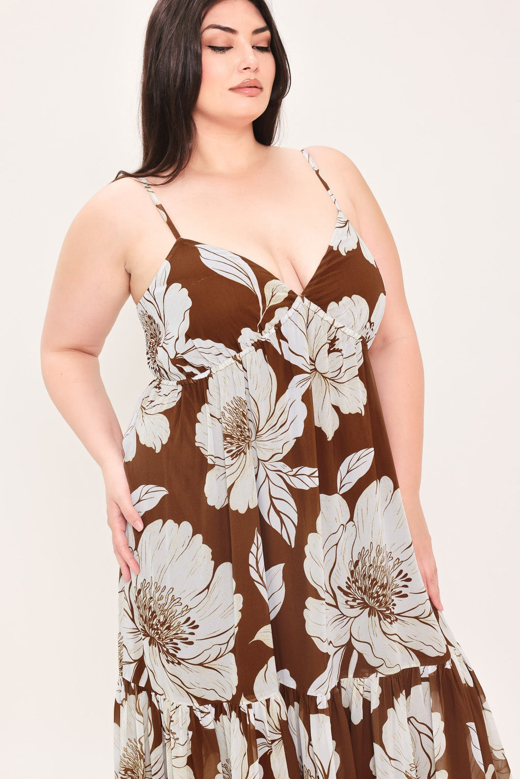 DESERT BLOOM WOVEN MAXI DRESS Flying Tomato