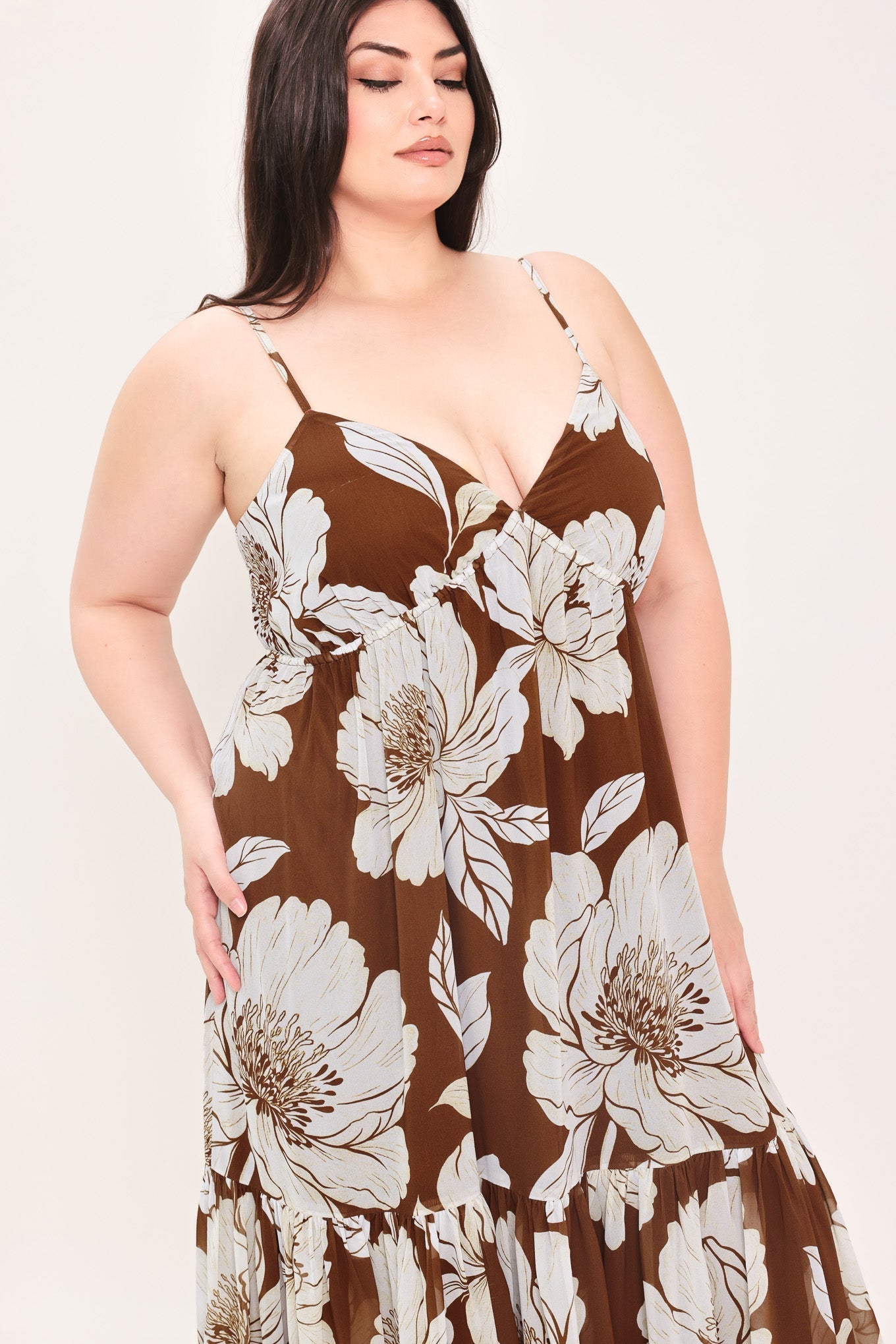 DESERT BLOOM WOVEN MAXI DRESS Flying Tomato