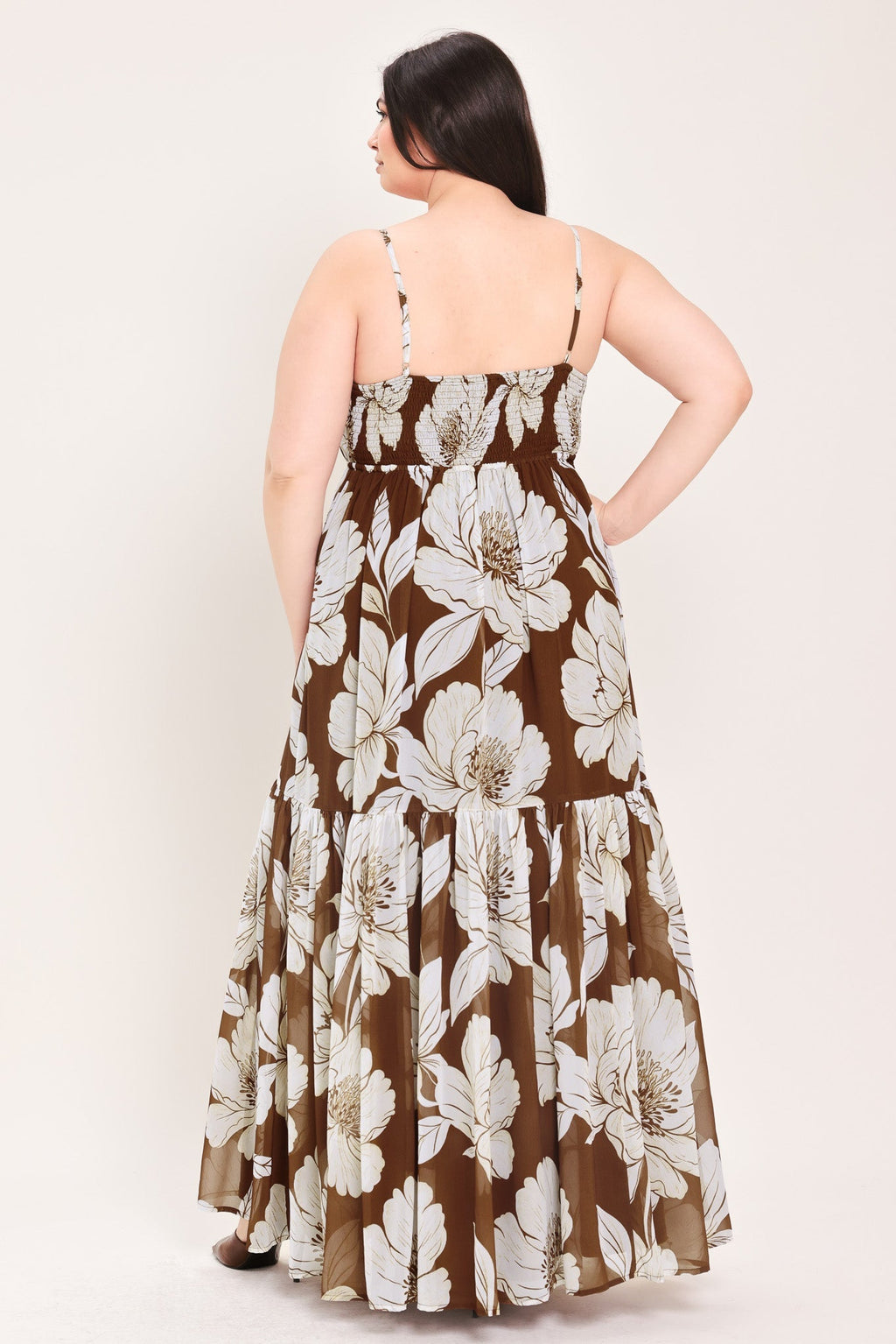 DESERT BLOOM WOVEN MAXI DRESS Flying Tomato