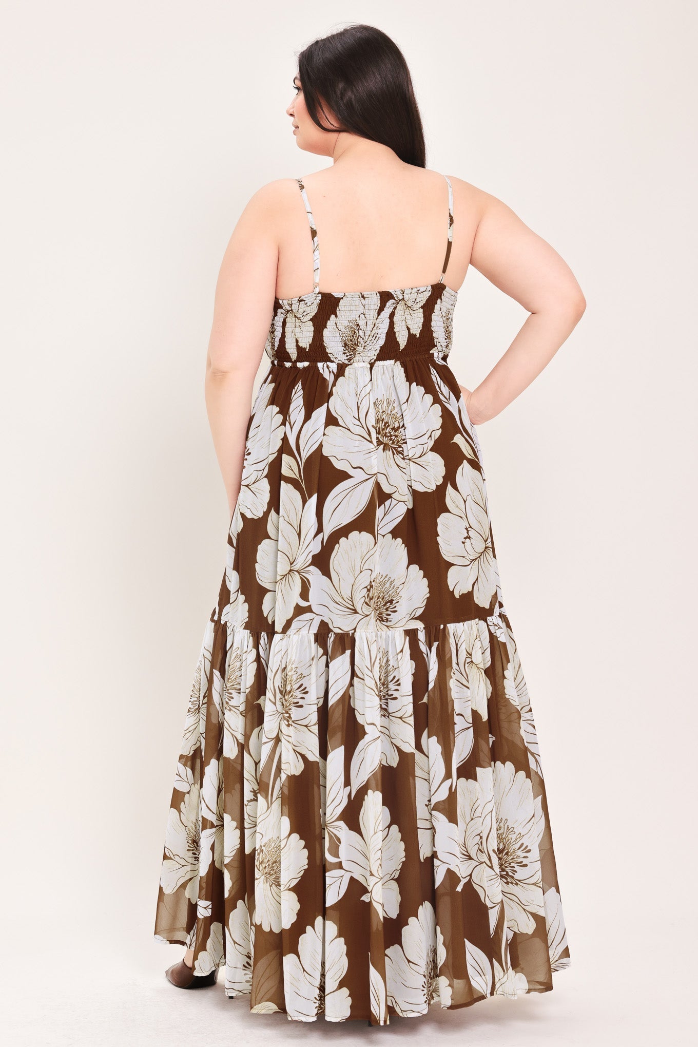 DESERT BLOOM WOVEN MAXI DRESS Flying Tomato