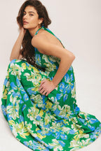 PALM SHORE BLOOM WOVEN MAXI DRESS Flying Tomato