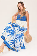 PALM ESCAPE WOVEN MAXI DRESS Flying Tomato