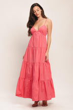 SWEET ALLURE WOVEN ANKLE DRESS Flying Tomato