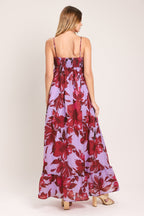 LOVE BLOSSOM WOVEN ANKLE DRESS Flying Tomato