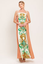 DESERT JEWEL WOVEN MAXI DRESS Flying Tomato