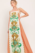 DESERT JEWEL WOVEN MAXI DRESS Flying Tomato