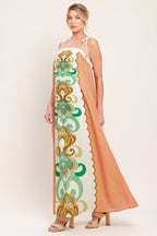 DESERT JEWEL WOVEN MAXI DRESS Flying Tomato