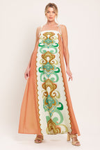 DESERT JEWEL WOVEN MAXI DRESS Flying Tomato