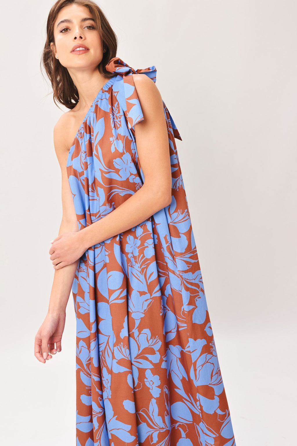 LAGOON FLOW WOVEN MIDI DRESS Flying Tomato