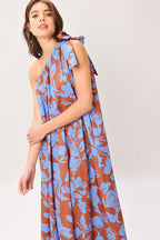LAGOON FLOW WOVEN MIDI DRESS Flying Tomato