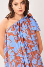 LAGOON FLOW WOVEN MIDI DRESS Flying Tomato