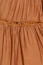 SUNSET DRIVE WOVEN MAXI DRESS Flying Tomato