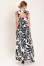 MONO BLOOM WOVEN MAXI DRESS Flying Tomato