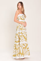 GOOD DAY WOVEN MAXI DRESS Flying Tomato