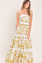 GOOD DAY WOVEN MAXI DRESS Flying Tomato