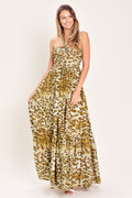 RUN THE WORLD WOVEN MAXI DRESS Flying Tomato