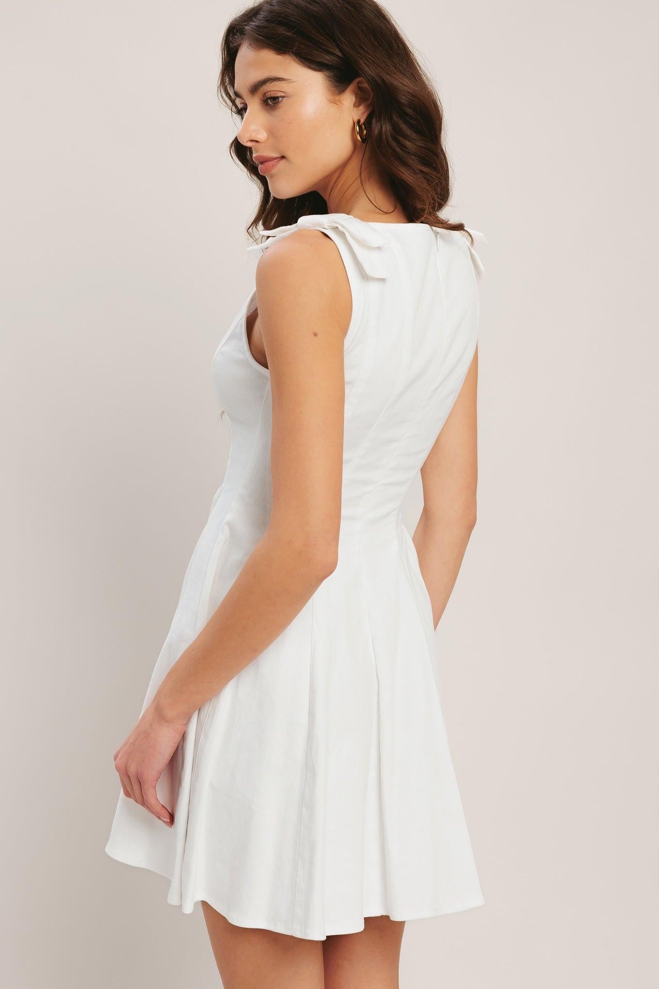 ELEGANT MOMENT WOVEN MINI DRESS Flying Tomato