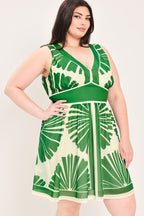 PALM BREEZE WOVEN MINI DRESS Flying Tomato
