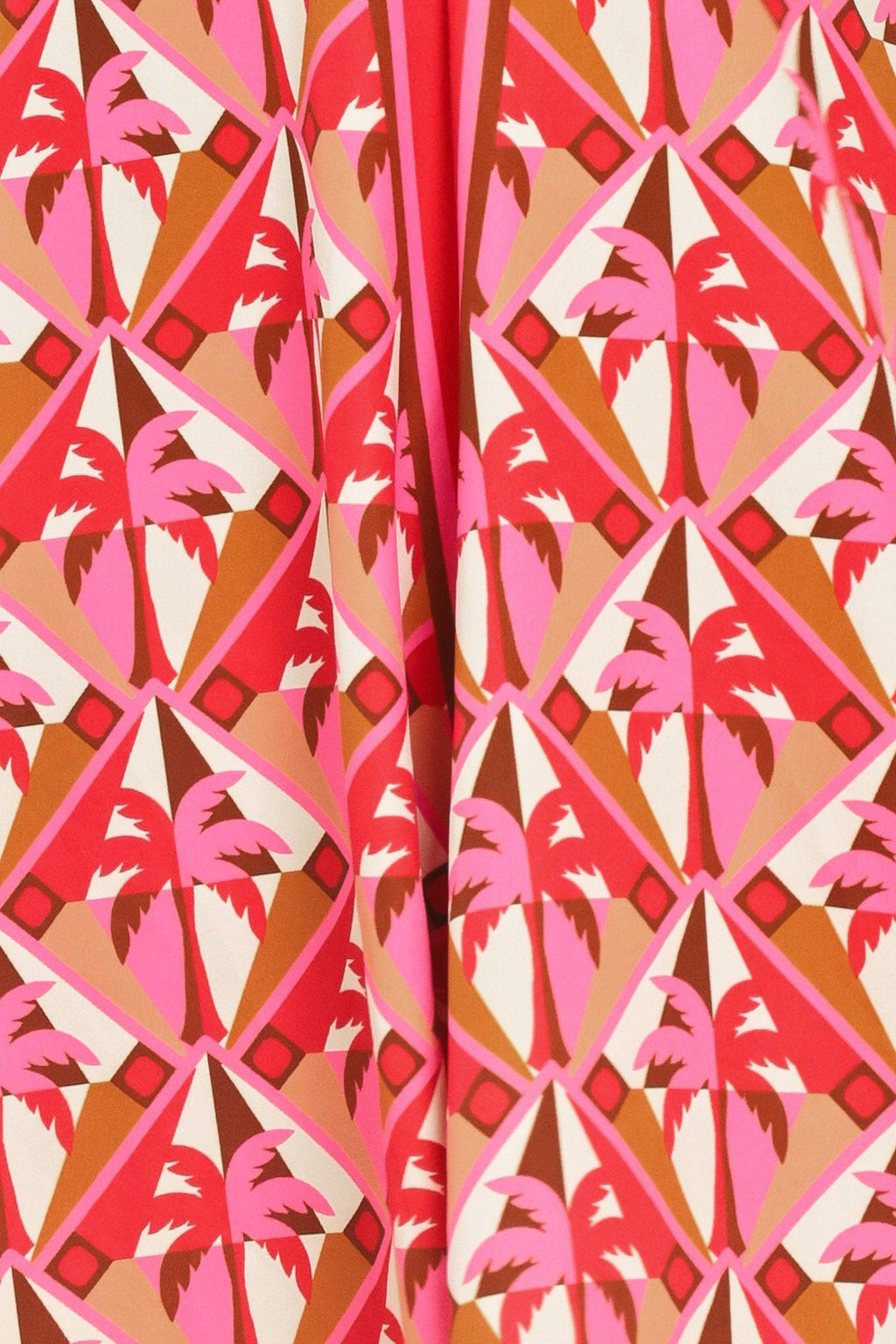 TROPICAL TEMPTATION HALTER WOVEN MIDI DRESS Flying Tomato