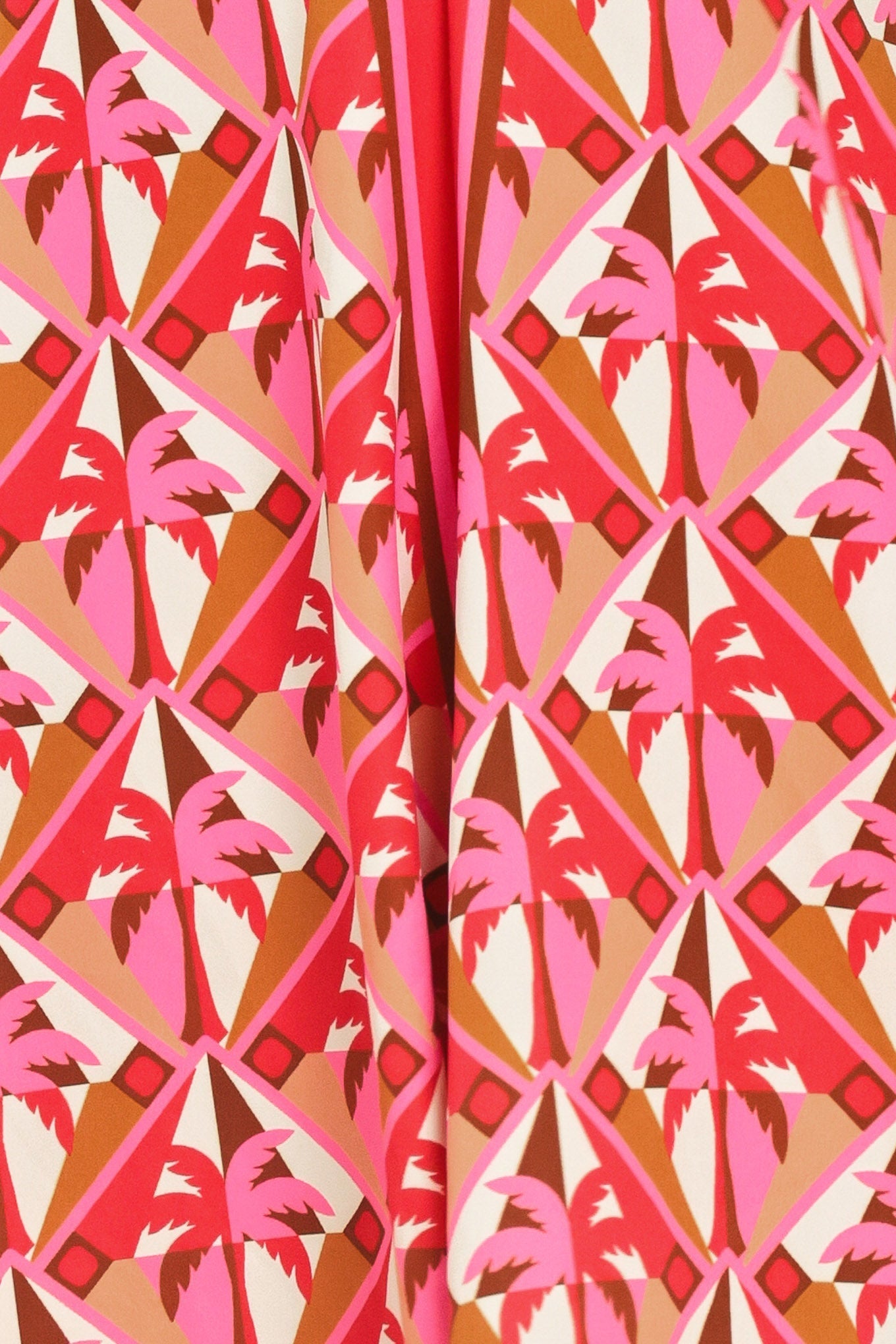 TROPICAL TEMPTATION HALTER WOVEN MIDI DRESS Flying Tomato